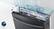 Alt View 14. Samsung - Samsung-StormWash™, 3rd Rack, 24" Top Control Fingerprint Resistant Built-In Dishwasher-Black Stainless Steel - Black stainless steel.