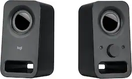 Logitech - z150 2.0 Multimedia Speakers (2-Piece) - Black