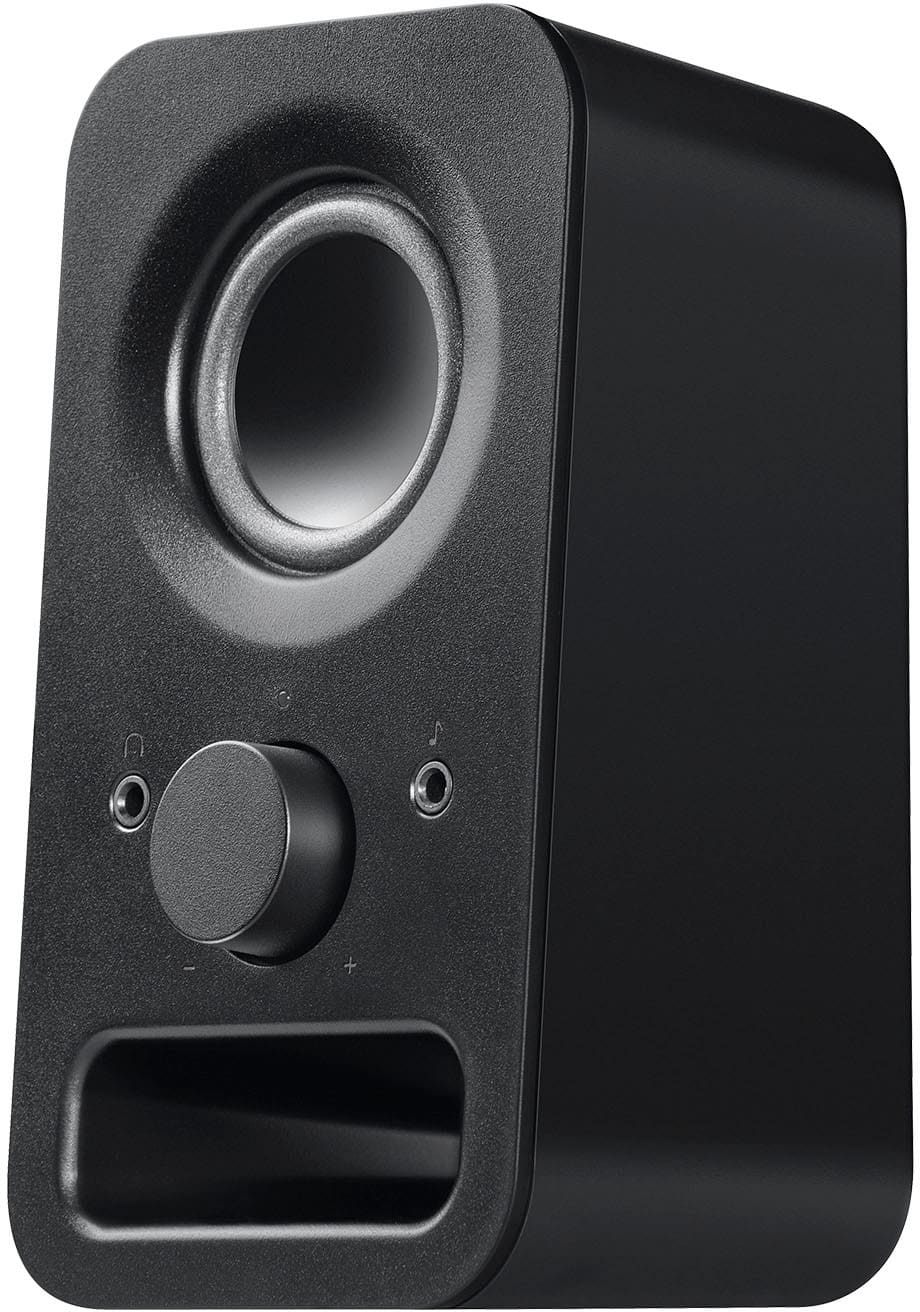 Alt View 11. Logitech - z150 2.0 Multimedia Speakers (2-Piece) - Black.