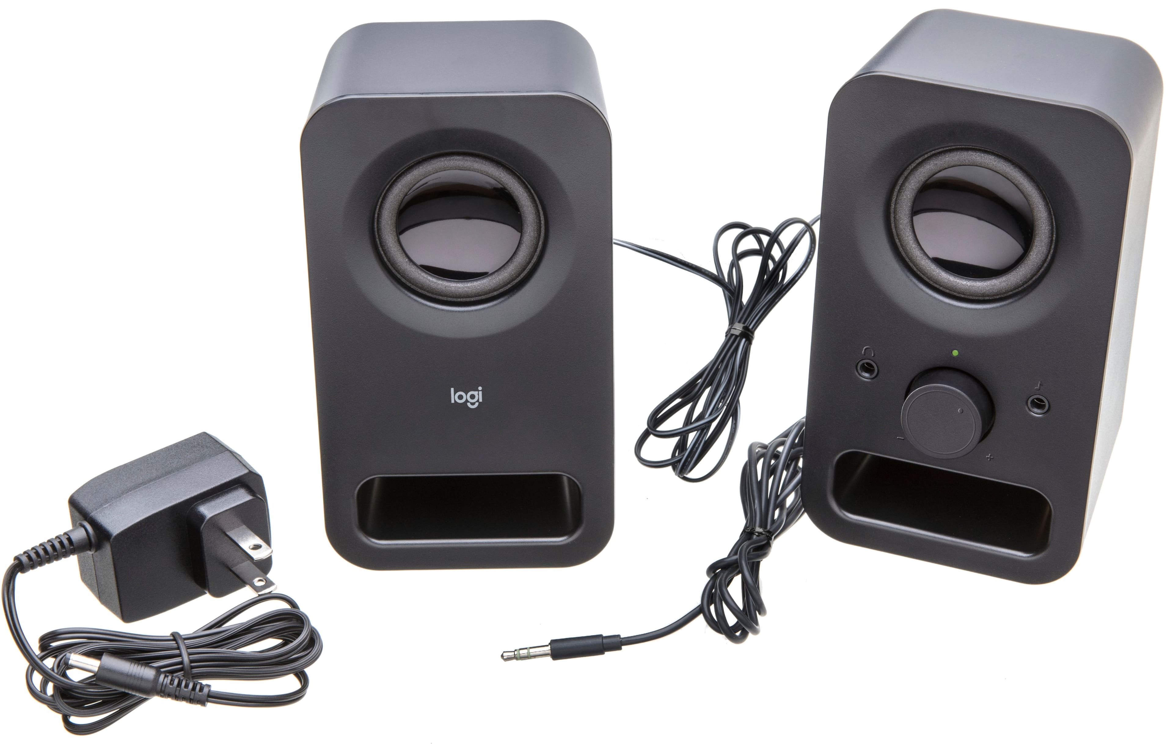 Alt View 14. Logitech - z150 2.0 Multimedia Speakers (2-Piece) - Black.