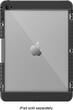 LifeProof - NUUD Protective Waterproof Case for Apple® 9.7" iPad® Pro - Black - Larger Front