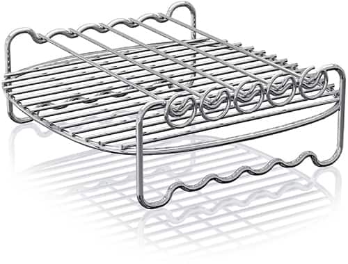 Philips - XL Double Layer Rack with Skewers - Silver