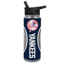 Great American Products - New York Yankees 24oz. Jr. Thirst Game Ball Hydration Bottle - White