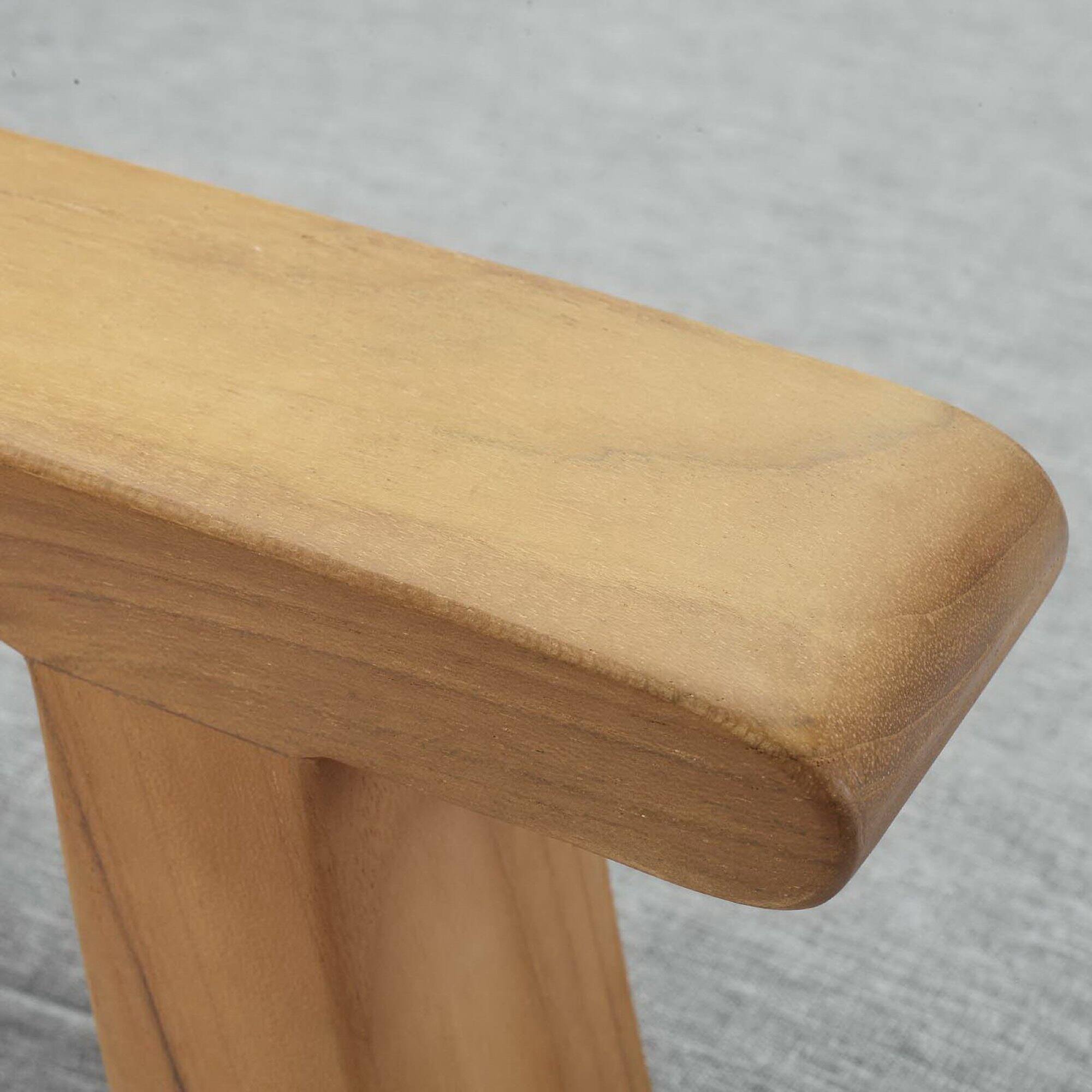 Back. Modway - Marina Outdoor Patio Teak Loveseat by Modway - Natural Gray.