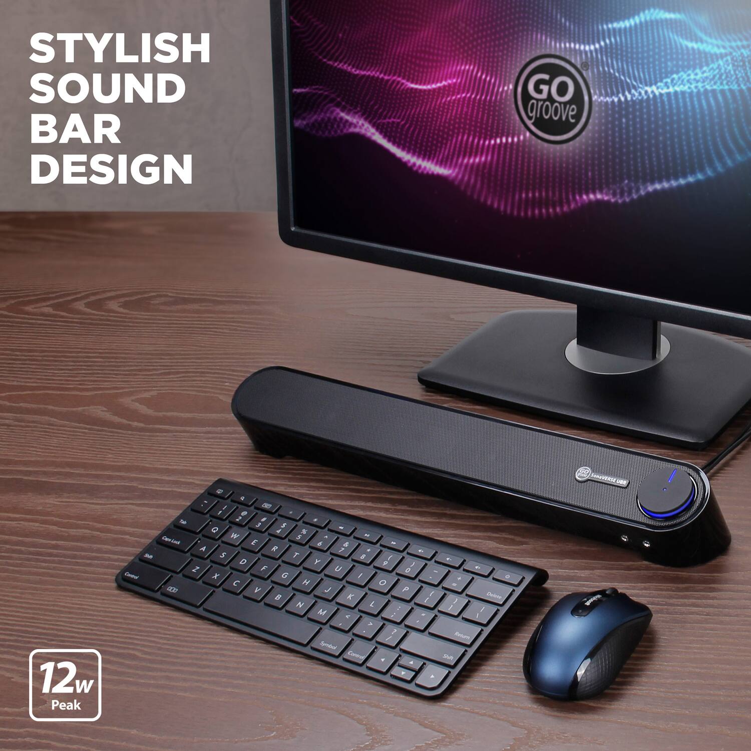 STYLISH SOUND BAR DESIGN

GO groove

12w Peak