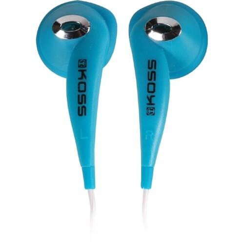 Front Standard. Koss - Earphone - Blue.