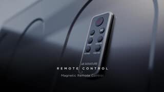 LG Signature - Magnetic remote control - Product Overview