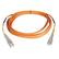 Front Standard. Tripp Lite - Fiber Optic Duplex Patch Cable - Orange.