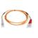 Front Standard. Tripp Lite - Fiber Optic Duplex Patch Cable - Orange.