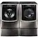 Alt View 18. LG - SIGNATURE 5.8 Cu. Ft. High-Efficiency Smart Front Load Washer with Steam and TurboWash Technology - Premium Black Stainless Steel.