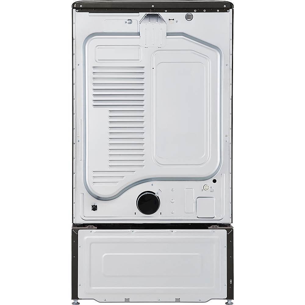 Alt View 17. LG - SIGNATURE 9.0 Cu. Ft. Smart Gas Dryer with Steam and Sensor Dry - Black Stainless Steel.