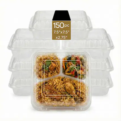 150 pc 7.5"x7.5" x2.75"