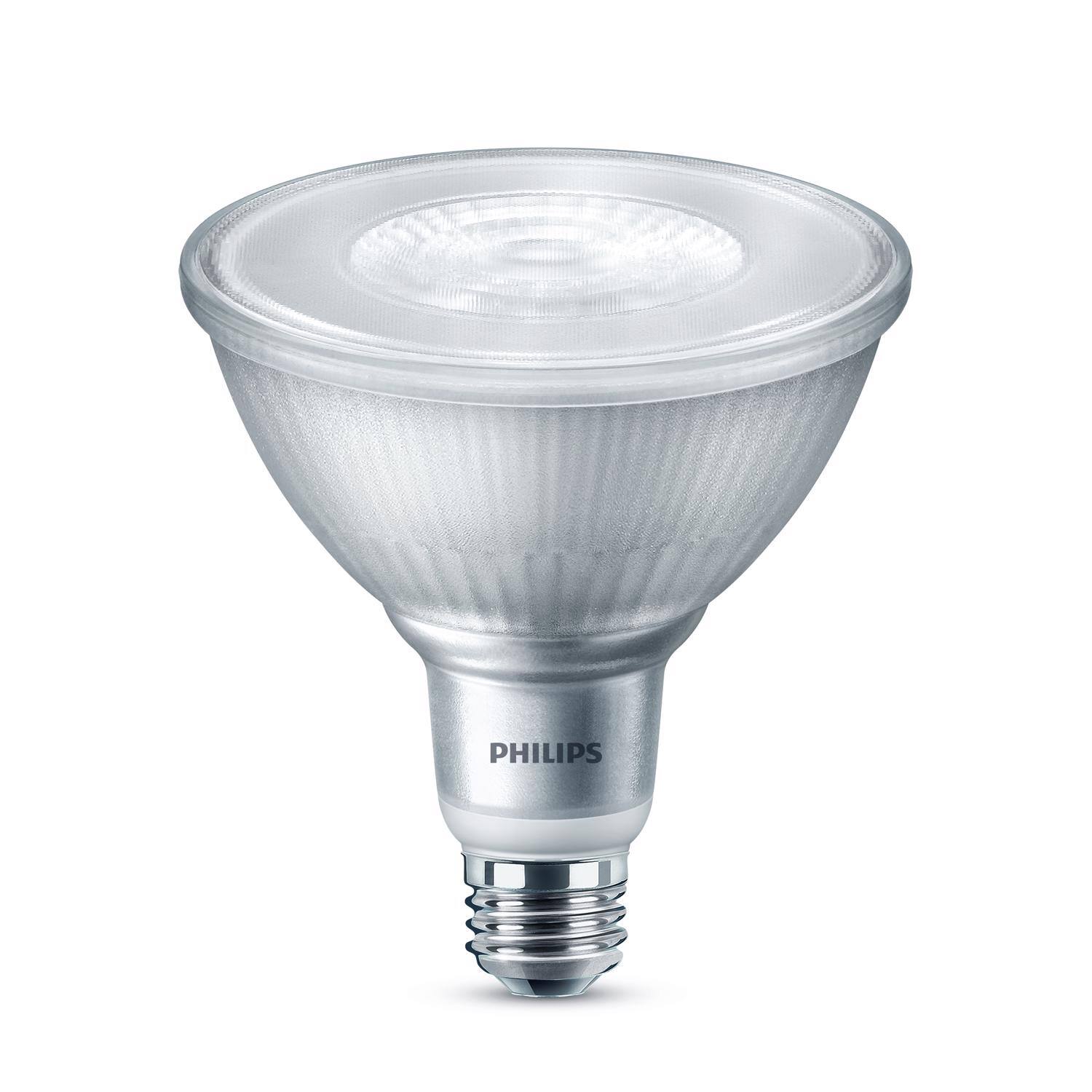 Left. Philips - Philips PAR38 E26 (Medium) LED Bulb Bright White 90 Watt Equivalence 2 pk.