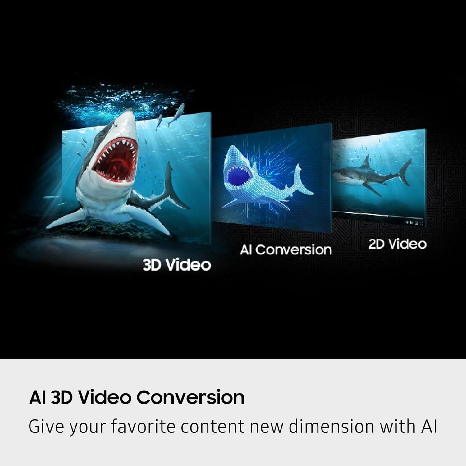 3D Video AI Conversion  
2D Video AI 3D Video Conversion  
Give your favorite content new dimension with AI