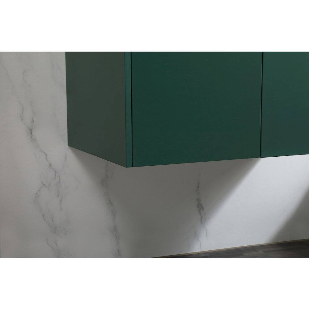 Alt View 6. Elegant Kitchen and Bath - 30 Inch Single Bathroom Vanity In Green - Green.