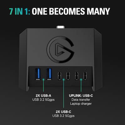 Elgato USB Hub For Stream Deck+ USB Microphone Interface and Elgato USB Hub For Stream Deck+ USB Microphone Interface and