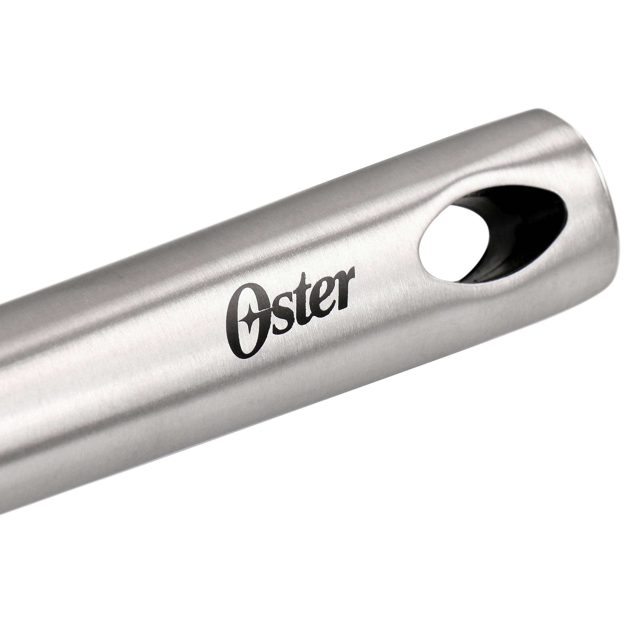 Alt View 3. Oster - Oster Baldwyn Nylon Ladle Kitchen Utensil with Stainless Steel Handle - Silver.