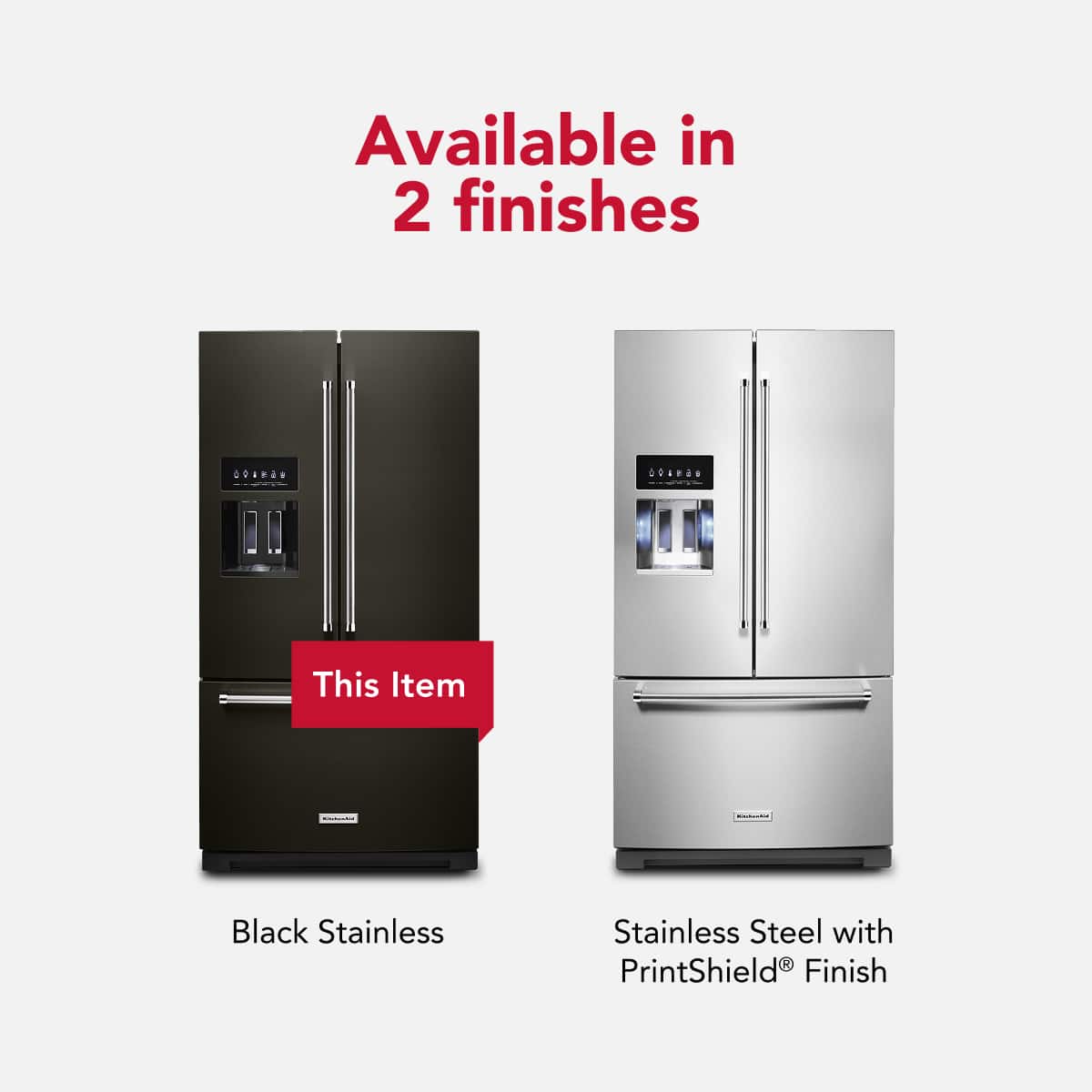 Available in 2 finishes
This Item
Black Stainless
Stainless Steel with PrintShield® Finish