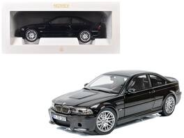 2003 BMW M3 CSL Saphire 1/18 Diecast Model Car by Norev - Black