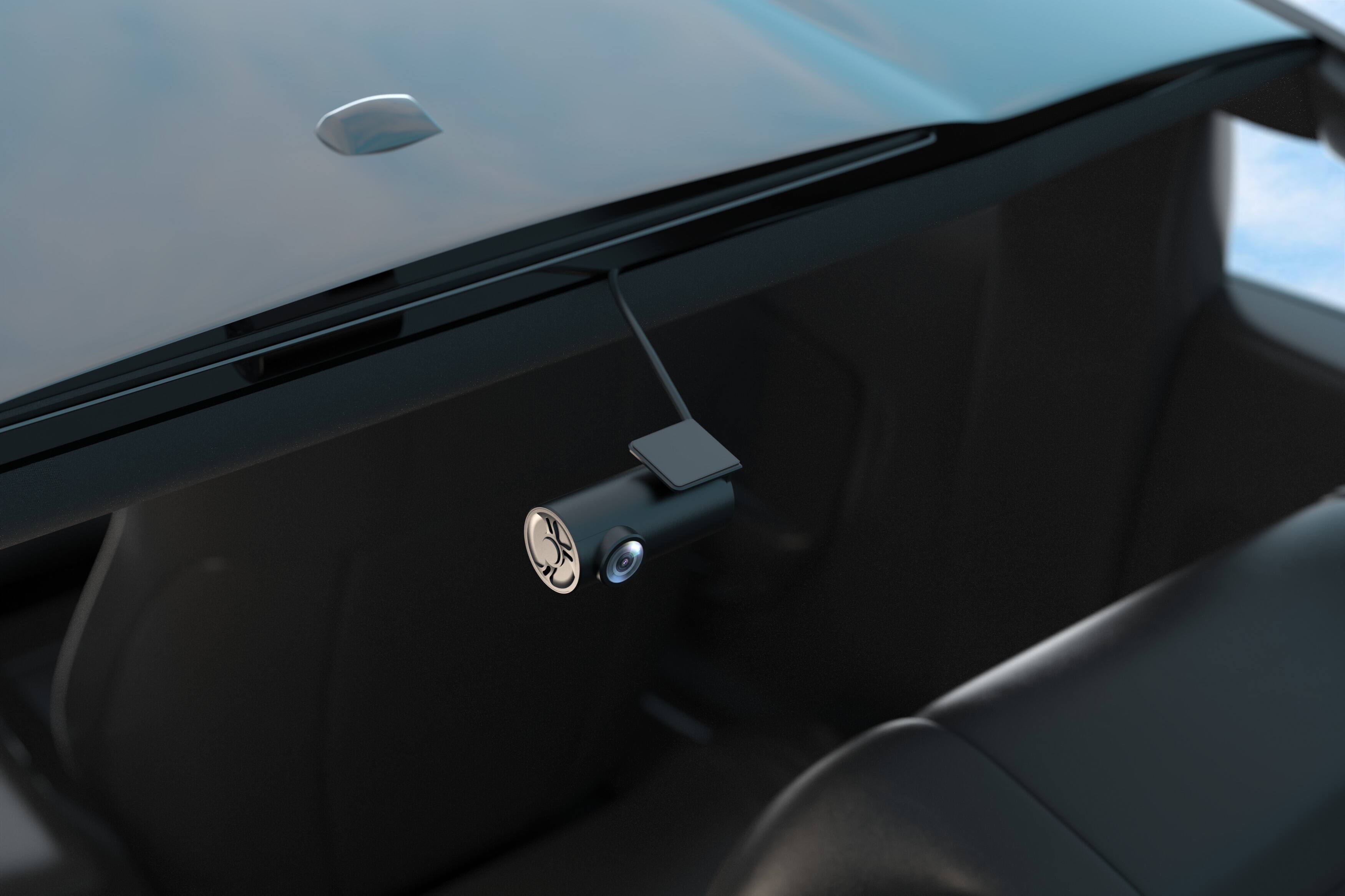 Alt View 12. Rexing - Rexing C2 Pro 4K Dual Dash Cam with Front & Rear 4K, 5GHz Wi-Fi, Parking Mode, 32GB Card - Black.