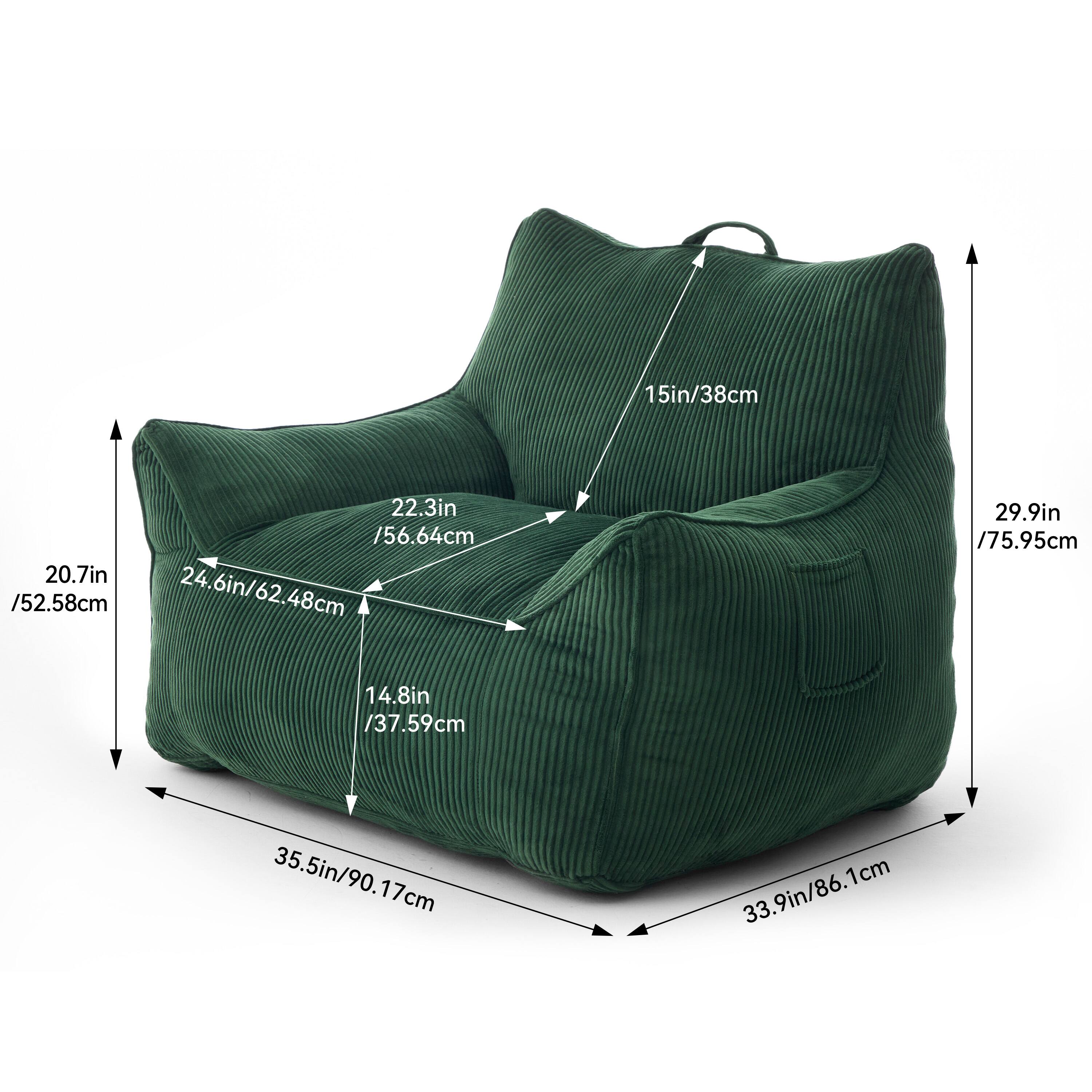 15in/38cm  
22.3in /56.64cm  
20.7in /52.58cm  
24.6in/62.48cm  
29.9in /75.95cm  
14.8in /37.59cm  
35.5in/90.17cm  
33.9in/86.1cm