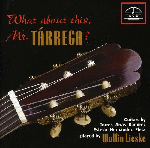 Wulfin Lieske - What About This: Mr Tarrega   - COMPACT DISCS [CD] price history on PriceWatchPro