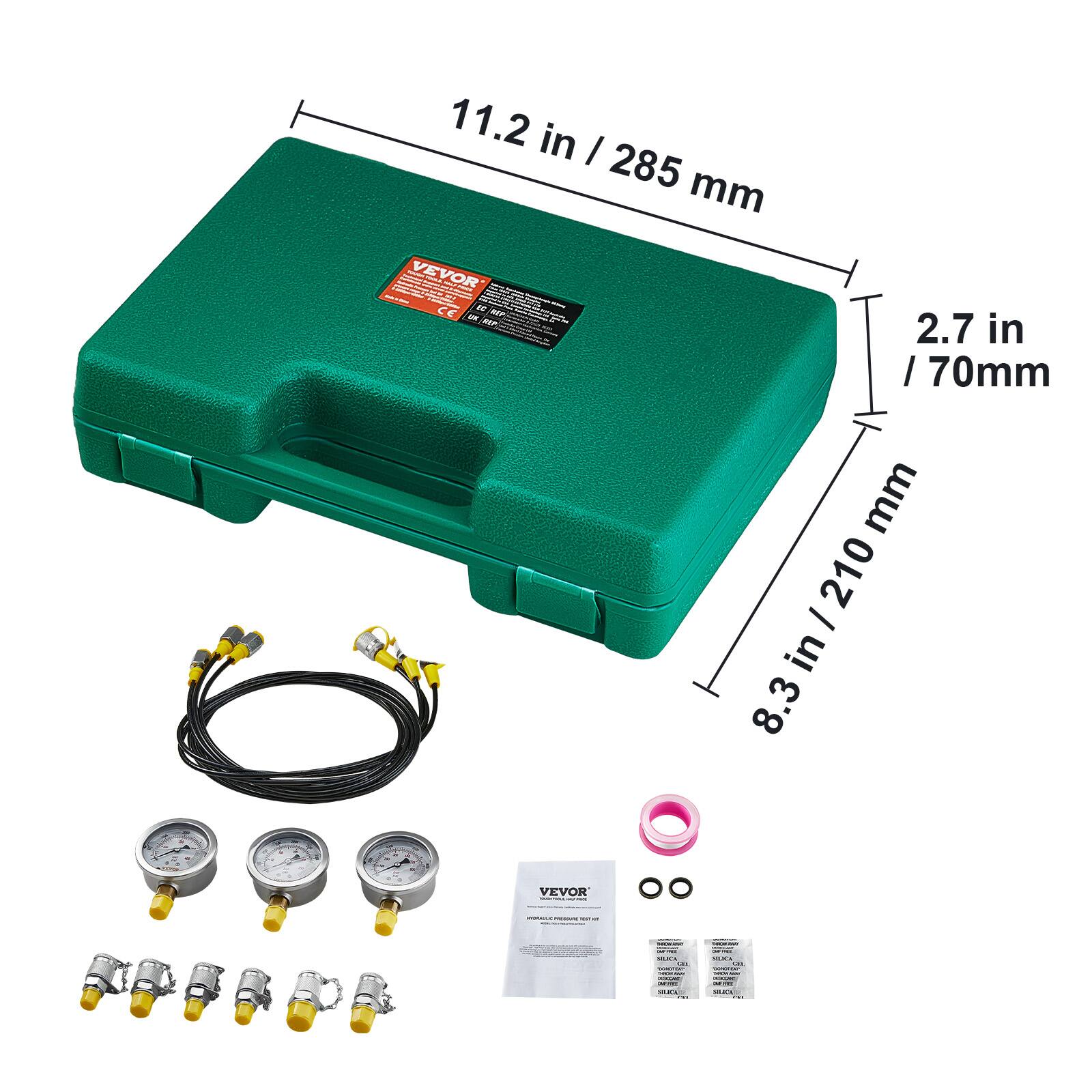 11.2 in / 285 mm  
2.7 in / 70 mm  
8.3 in / 210 mm