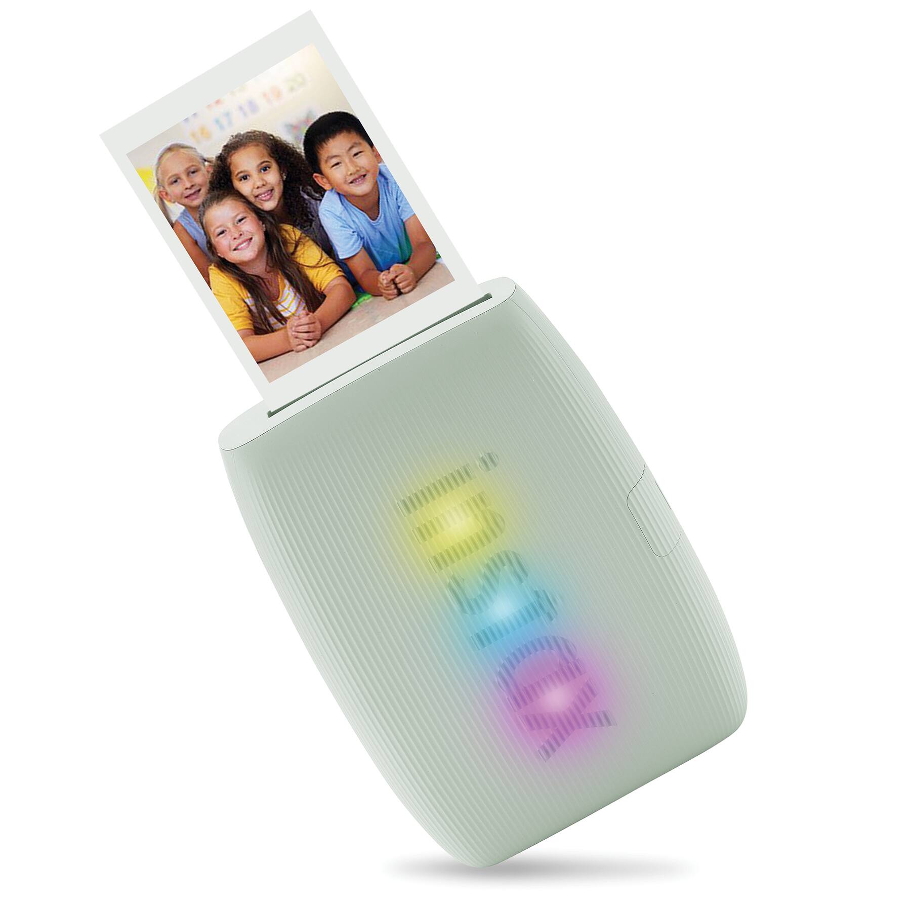 Alt View 1. Fujifilm - Instax Mini Link 3 Smartphone Printer 20 Fujifilm Mini Films Printer Case Decorative Stickers Quality Photo Micro Cloth - Sage Green.