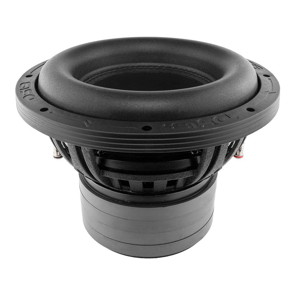 Angle. DS18 Audio - ZXI 10" High Excursion Subwoofer with Quad Stacked Magnet, 800W RMS Dual 4-Ohm.