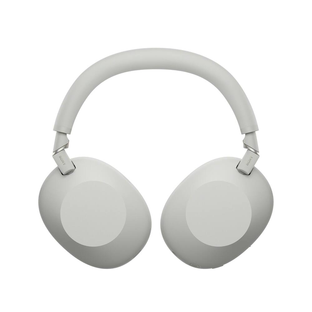 Alt View 4. Sony - WH-1000XM6 Wireless Headphones, Platinum Silver + Exclusive 2 Year Extended Warranty Bundle.