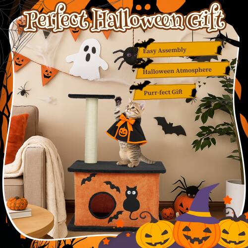 Perfect Halloween Gift  
Easy Assembly  
Halloween Atmosphere  
Purr-fect Gift