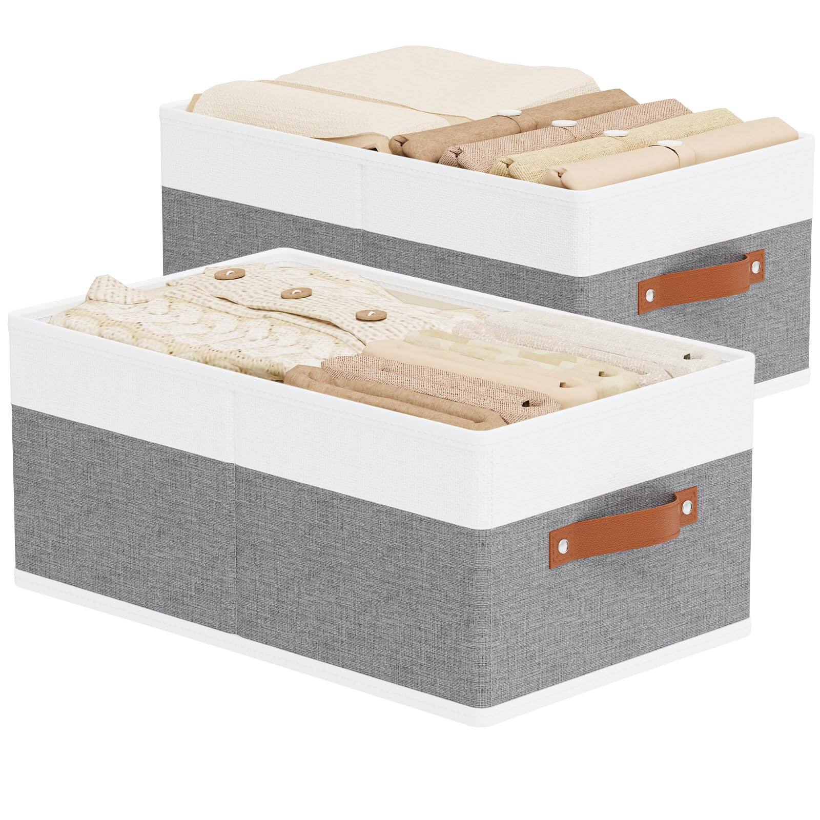 White/Grey Jumbo -2 Pack