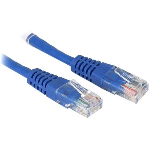 Front Standard. Startech - Cat5e Patch Cable - Blue.