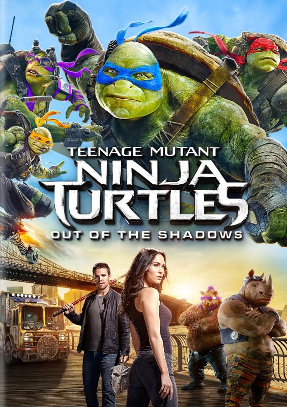  Teenage Mutant Ninja Turtles: Out of the Shadows [DVD] [2016]