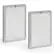 Front. Medify Air - MA-45 Genuine HEPA H13 Replacement Filter - 2 pack - Silver.