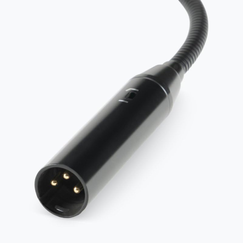 Alt View 9. On Stage Stands - On-Stage DJM618 Professional XLR Gooseneck Microphone,Black - Black.
