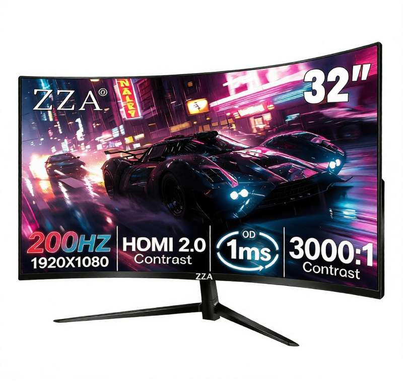 ZZA NALY

32"

200HZ 1920X1080

HOMI 2.0 Contrast

OD 1ms

3000:1 Contrast