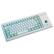 Alt View Standard 20. Cherry - G84-4400 Keyboard - Light Gray.