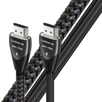 AudioQuest Carbon 48 2.5' 4K 8K 10K 48Gbps HDMI Cable Gray on AudioQuest Carbon 48 2.5' 4K 8K 10K 48Gbps HDMI Cable Gray on
