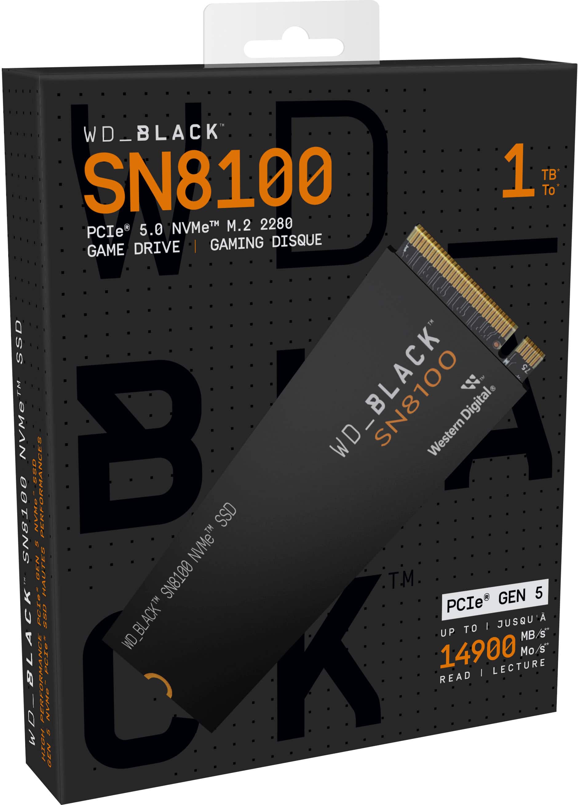 新品 WD BLACK SN8100 4TB NVMe M.2 2280 SSD WD BLACK 4TB SN850X NVMe Internal Gaming SSD Solid State