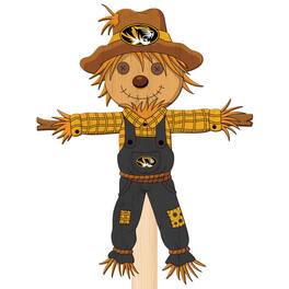 Fan Creations - Missouri Tigers 12" Scarecrow Yard Stake - Multicolor