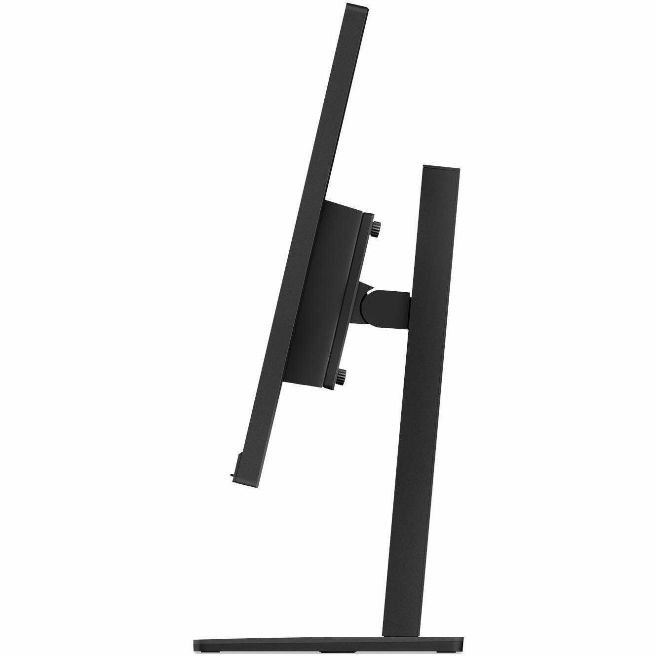 Alt View 5. Lenovo - Lenovo ThinkVision E24-40 24" Class Full HD LED Monitor - 16:9 - Raven Black - 23.8" Viewable - In-plane Switching (IPS) - Black.