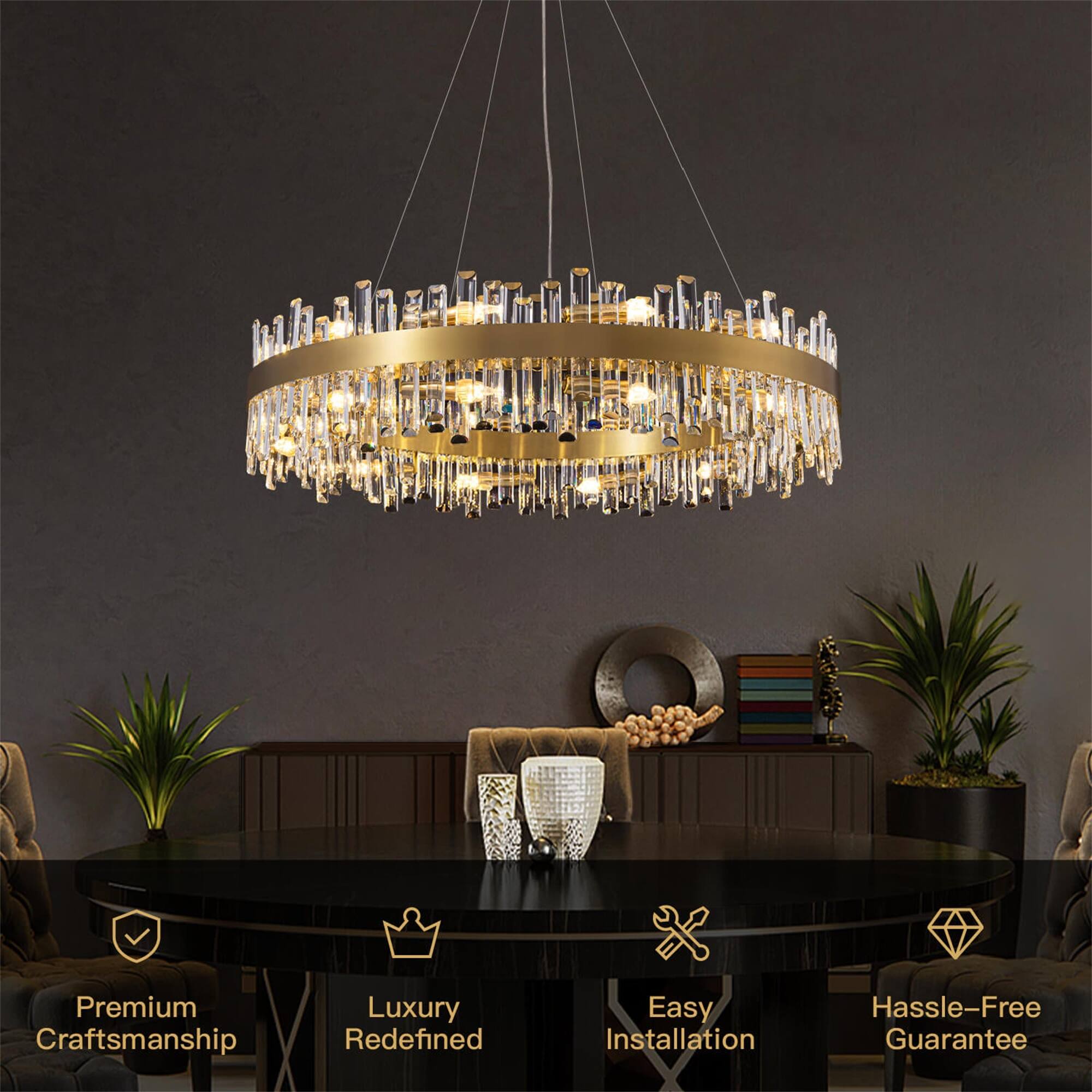 Premium Craftsmanship  
Luxury Redefined  
Easy Installation  
Hassle-Free Guarantee