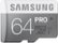 Front Zoom. Samsung - 64GB microSD Class 10 UHS-1 Memory Card.