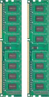 PNY - Performance 16GB (2PK 8GB) 1.6GHz DDR3 Desktop Memory - Green - Front_Zoom