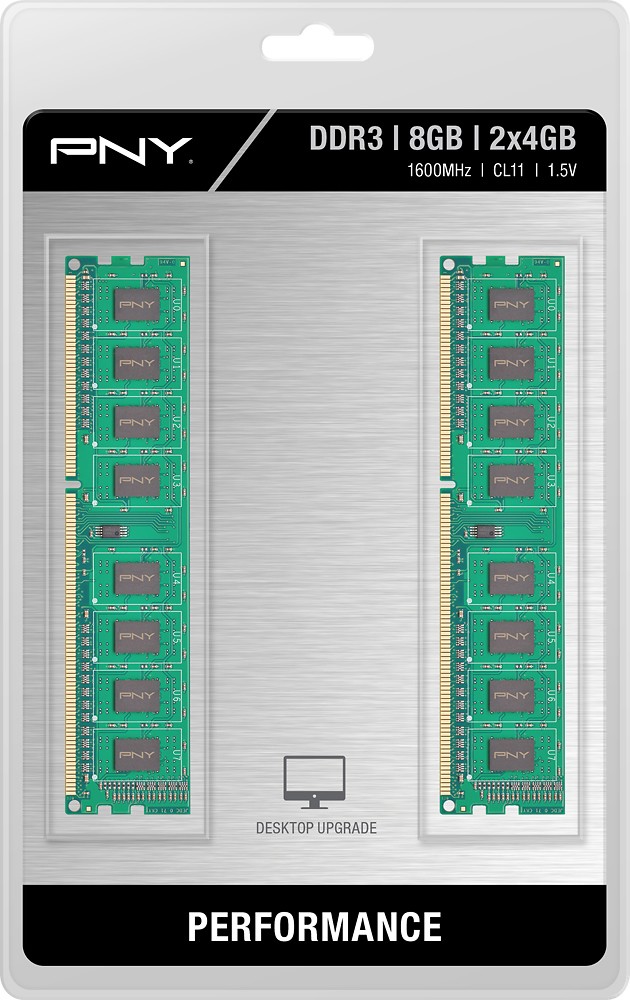 Questions and Answers: PNY 2-Pack 4GB PC3-12800 DDR3 DIMM Unbuffered