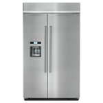 Front Zoom. KitchenAid - 29.5 Cu. Ft. Side-by-Side Built-In Refrigerator - Stainless Steel.