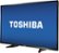 Left Zoom. Toshiba - 50" Class (49.5" Diag.) - LED - 1080p - HDTV.