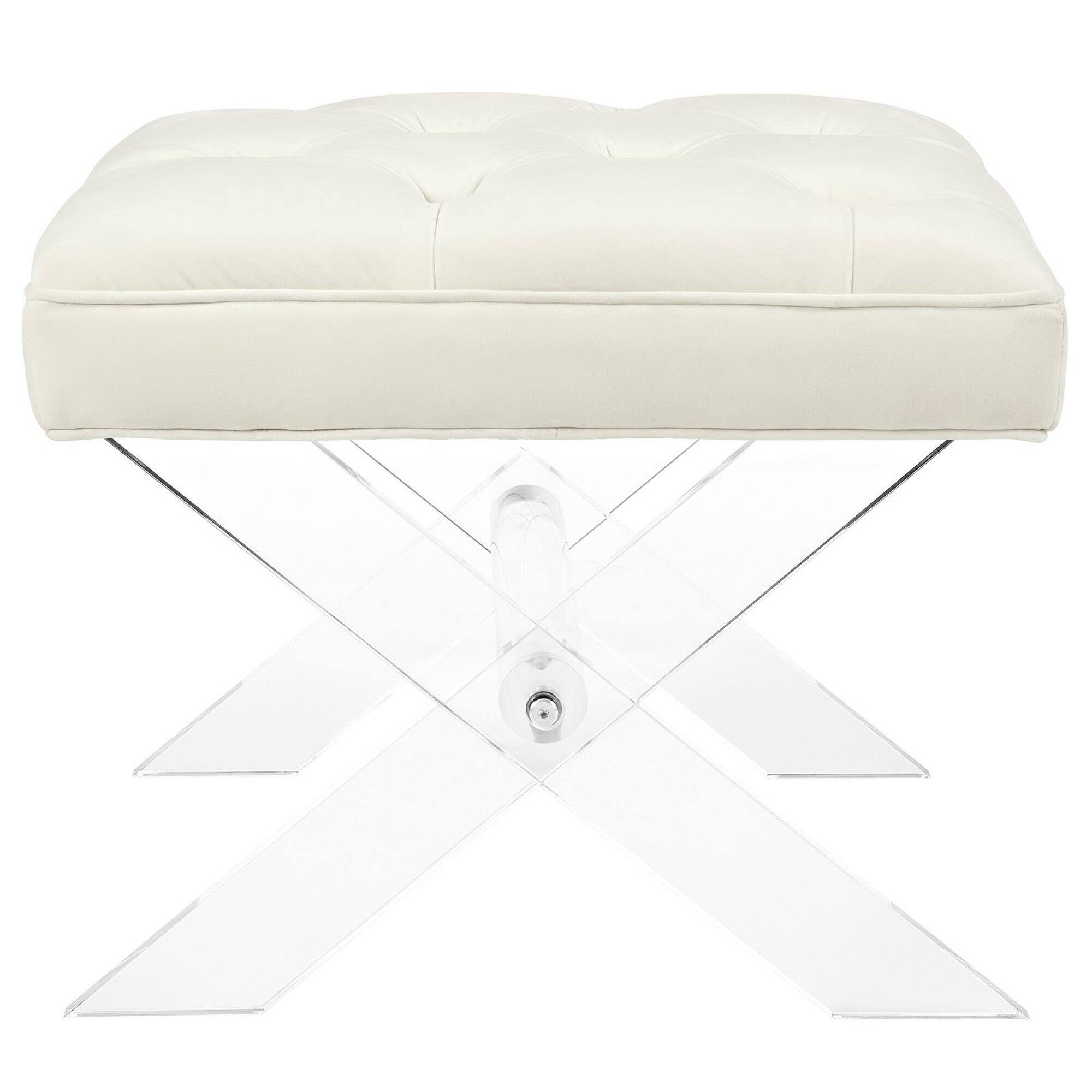 Angle. Modway - Swift Bench by Modway - White.