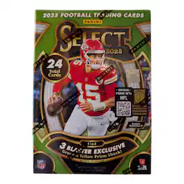 2025 Panini Select Football Blaster Box (Green & Yellow Prizm's)